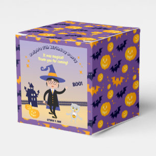 Halloween-Kostüm Jungen Zauberer Geburtstagsfeier Geschenkschachtel