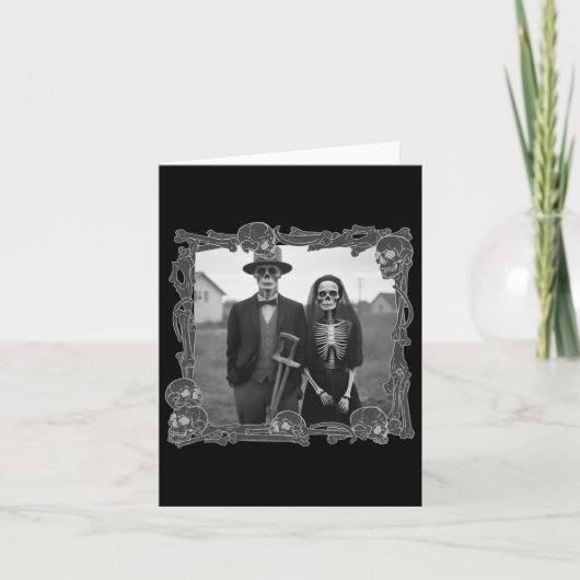 Halloween-Kostüm Karte (Vorderseite)