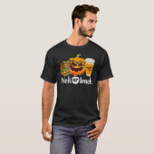 Halloween-Kostüm Lehrer Streich oder Lehren T-Shirt (Vorne ganz)