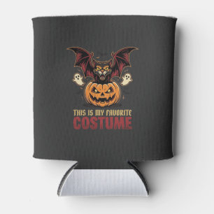 Halloween-Kostüm Monster-Kürbis Gothic-Vektor De Dosenkühler