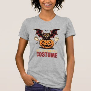 Halloween-Kostüm Monster-Kürbis Gothic-Vektor De T-Shirt