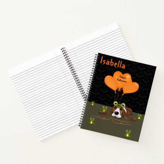 Halloween Kostüm Notizblock (Innenseite)