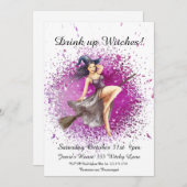 Halloween-Kostüm-Party Einladung (Vorne/Hinten)