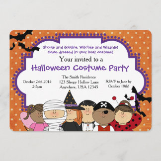 Halloween-Kostüm-Party Einladung