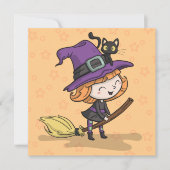 Halloween-Kostüm | Party Einladung (Vorderseite)