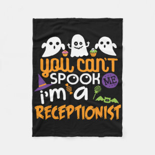 Halloween-Kostüm-Party kann nicht sprechen Fleecedecke