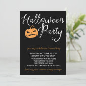 Halloween-Kostüm-Party, Kinder oder erwachsenes Pa Einladung (Stehend Vorderseite)