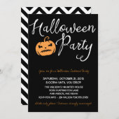 Halloween-Kostüm-Party, Kinder oder erwachsenes Pa Einladung (Vorne/Hinten)