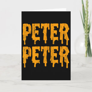 Halloween-Kostüm Peter Pumpkin Eater Karte