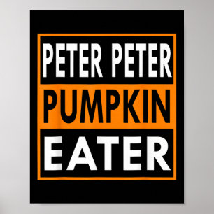 Halloween-Kostüm Peter Pumpkin Eater  Poster