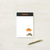 Halloween Kostüm Post-it Klebezettel (Auf Schreibtisch)