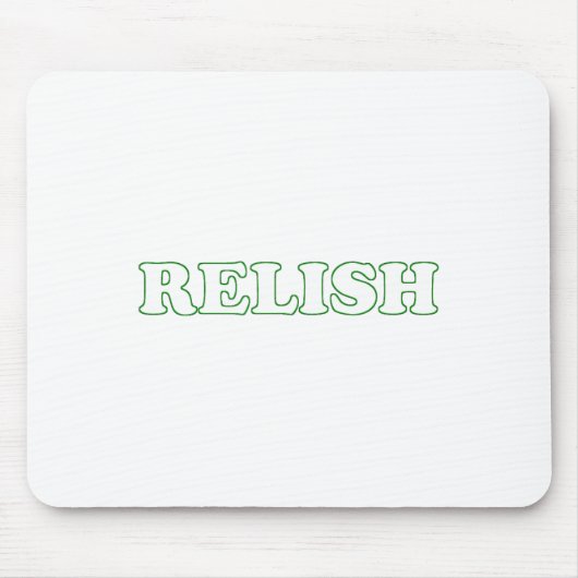 Halloween-Kostüm Relish Ich bin Relis Mousepad (Vorne)