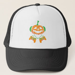Halloween-Kostüm Retro Sasquatch Trick O Truckerkappe
