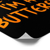 Halloween Kostüm Schmetterling Faul Poster (Ecke)