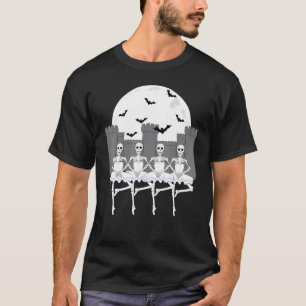 Halloween-Kostüm Skelett Frauen Männer Kinder Jung T-Shirt
