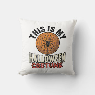 Halloween-Kostüm Spinnennetz Vintage-Shirt-Design_ Kissen