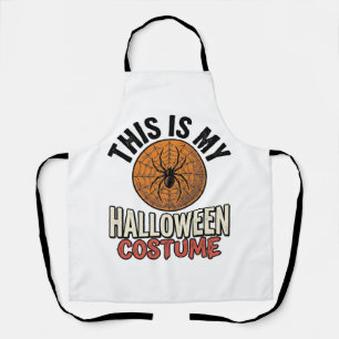 Halloween-Kostüm Spinnennetz Vintage-Shirt-Design_ Schürze