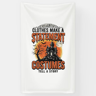 Halloween-Kostüm Statement Vintage Vector Shirt_1 Banner