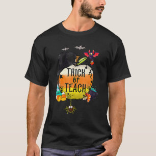 Halloween-Kostüm Trick Or Teach Grusel-Lehrer Ku T-Shirt