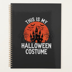 Halloween-Kostüm Vektor-Design eines verlassenen S Planer