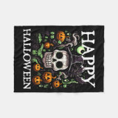 Halloween-Kostüm Y Lustig Fleecedecke (Vorderseite (Horizontal))