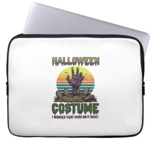 Halloween-Kostüm Zombie-Hand Friedhofs-Grabsteine Laptopschutzhülle