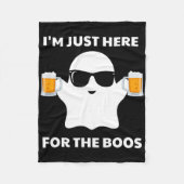 Halloween-Kostüme, die ich für das Boos-Bier hier Fleecedecke (Vorderseite)