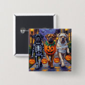 Halloween-Kostüme für Bullmastiff Button (Vorne & Hinten)