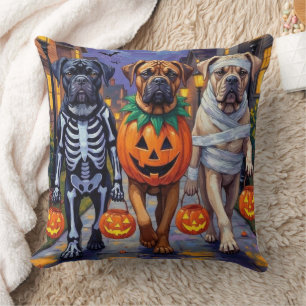 Halloween-Kostüme für Bullmastiff Kissen