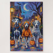 Halloween-Kostüme für Dalmatiner Puzzle (Vertikal)