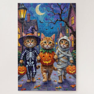 Halloween-Kostüme für persische Katzen Puzzle