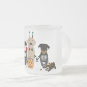 Halloween-Kostüme für Trick oder Behandlung von Ha Mattglastasse (VorderseiteRechts)