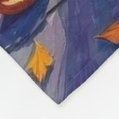 Halloween-Kostüme, großartige Dane-Trick-oder-Trea Fleecedecke (Ecke)