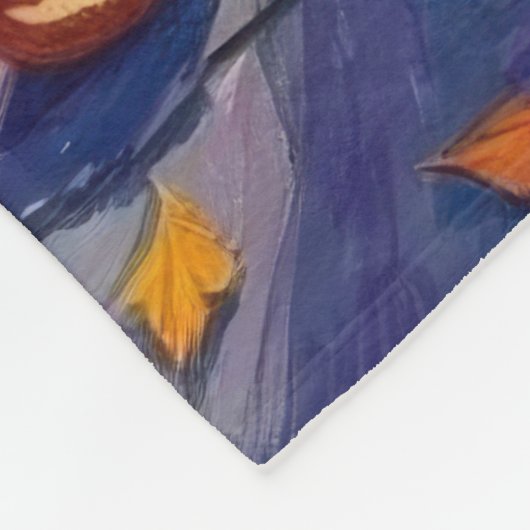 Halloween-Kostüme, großartige Dane-Trick-oder-Trea Fleecedecke (Ecke)