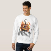 Halloween Kostüme mit frischen Designs Sweatshirt (Vorne ganz)