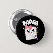 Halloween-Kostüme niedliche Rock Paper Schere Kind Button (Vorne & Hinten)