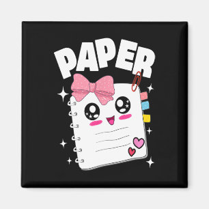 Halloween-Kostüme niedliche Rock Paper Schere Kind Magnet
