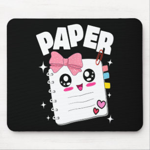 Halloween-Kostüme niedliche Rock Paper Schere Kind Mousepad