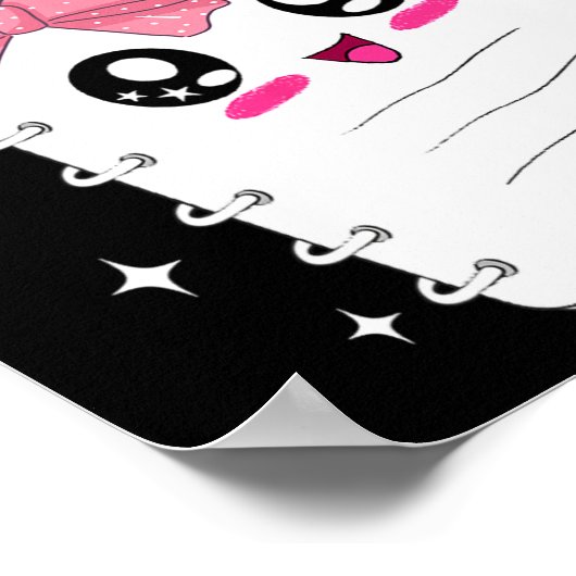 Halloween-Kostüme niedliche Rock Paper Schere Kind Poster (Ecke)