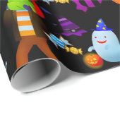 Halloween-Kostüme Personalisiert Geschenkpapier (Rolleneckpunkt)