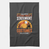 Halloween-Kostüme Statement Geisterhaus-Design Geschirrtuch (Vertikal)