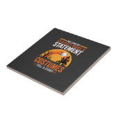 Halloween-Kostüme Statement Spukhaus-Design Fliese (Seite)