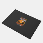 Halloween-Kostüme Statement Spukhaus-Design Fußmatte (Schrägansicht)