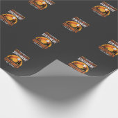 Halloween-Kostüme Statement Spukhaus-Design Geschenkpapier (Ecke)