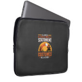 Halloween-Kostüme Statement Spukhaus-Design Laptopschutzhülle (Vorne Rechts)