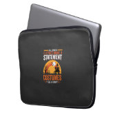 Halloween-Kostüme Statement Spukhaus-Design Laptopschutzhülle (Vorderseite Links)