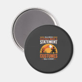 Halloween-Kostüme Statement Spukhaus-Design Magnet (Vorderseite/Rückseite)
