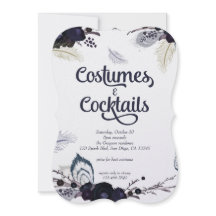 Halloween Kostüme und Cocktails Masquerade Bash