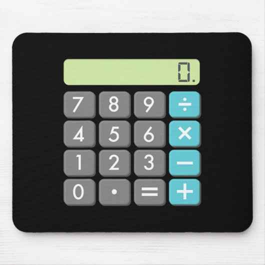 Halloween Kostümmathematik Geek Cool Beängstigend Mousepad (Vorne)