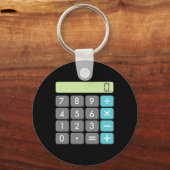 Halloween Kostümmathematik Geek Cool Beängstigend Schlüsselanhänger (Vorderseite)